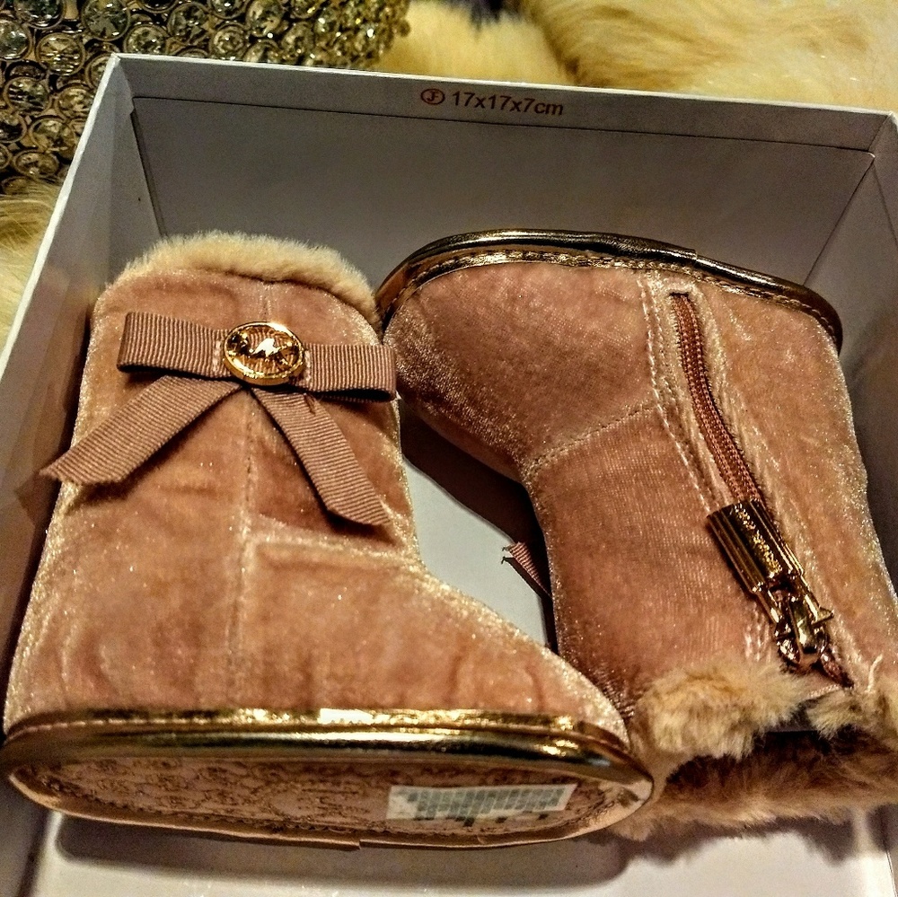 🐤👼 Michael Kors Baby Sweet Rose Boots